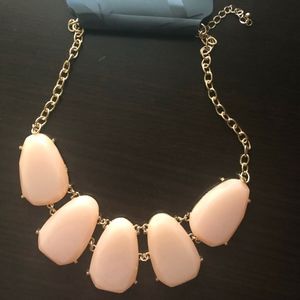 NWT Peach & Gold Necklace
